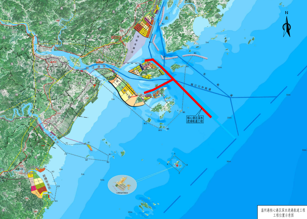溫州港核心港區深水進(jìn)港航道主體工程開(kāi)工 預計明年5月投用