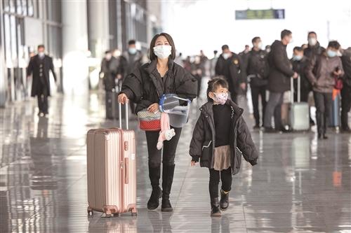 2023春運啟幕臺州客流有所增加