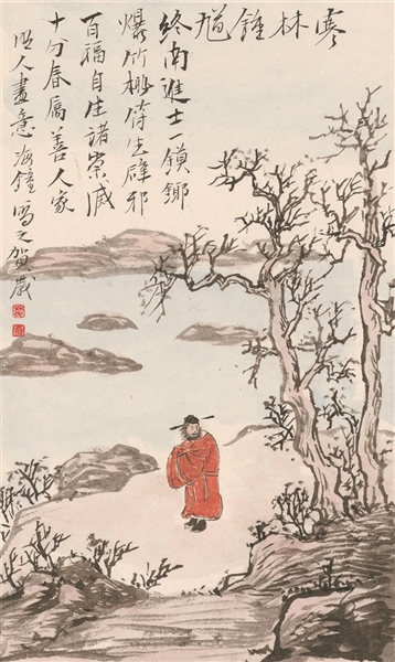 林海鐘作品展開(kāi)幕 他的畫(huà)中有野趣自然的西湖