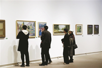 現代版富春山居圖是一幅怎樣的圖景？ 浙江省油畫(huà)院創(chuàng  )作工程展在公望美術(shù)館開(kāi)展