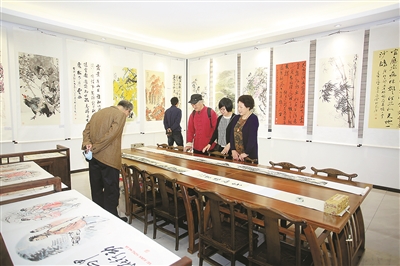 杭州景新書(shū)畫(huà)院新館開(kāi)館