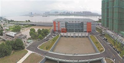 溫州市區“排澇重器”昨試運行  一天抽排水接近一個(gè)西湖