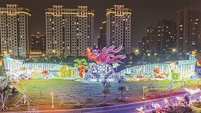 樂(lè )清新春燈展亮相