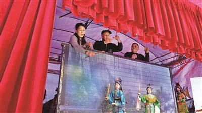 泰順提線(xiàn)木偶戲連演七天  小山村提前開(kāi)啟“過(guò)年模式”