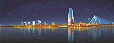 光影絢爛交錯 夜游體驗升級  三江口全新夜景春節期間亮相