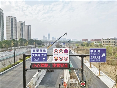 富春江流域首條過(guò)江隧道春節前通車(chē)